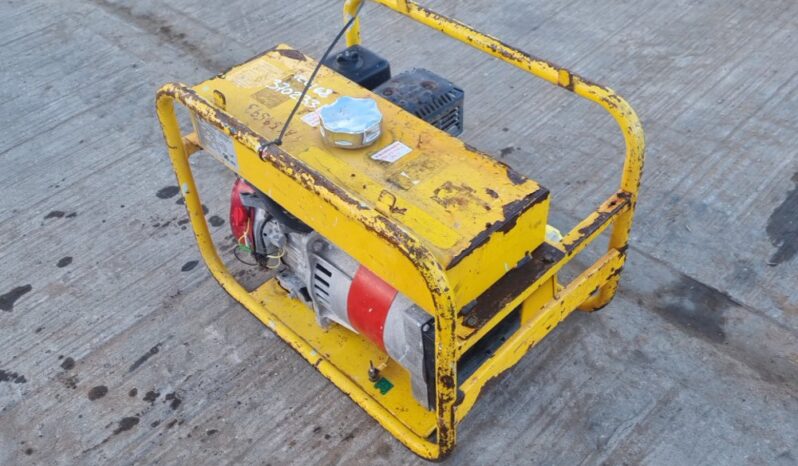 Harrington 3kVA Petrol Generator, Honda Engine Generators For Auction: Leeds – 23rd, 24th, 25th, 26th October @ 08:00am full