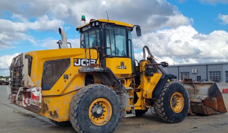 2019 JCB 437WHT Wheeled Loaders For Auction: Leeds – 23rd, 24th, 25th, 26th October @ 08:00am full