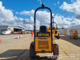 2018 Thwaites 3 Ton Site Dumpers For Auction: Leeds – 23rd, 24th, 25th, 26th October @ 08:00am full