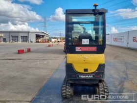 2020 Yanmar SV18 Mini Excavators For Auction: Leeds – 23rd, 24th, 25th, 26th October @ 08:00am full