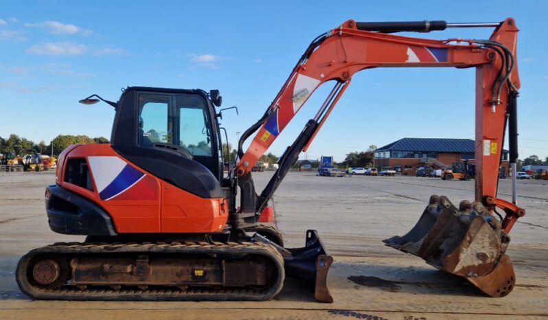 2018 Kubota KX080-4A 6 Ton+ Excavators For Auction: Leeds – 23rd, 24th, 25th, 26th October @ 08:00am full