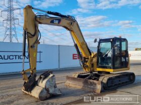 2017 CAT 308E2CR 6 Ton+ Excavators For Auction: Leeds – 23rd, 24th, 25th, 26th October @ 08:00am