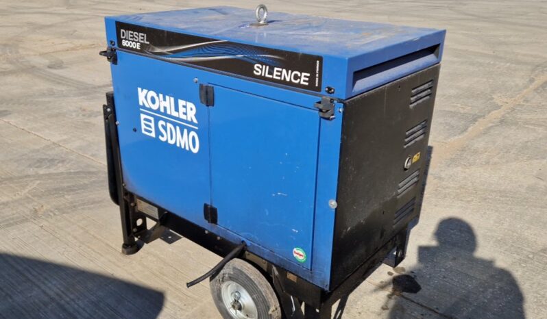 SDMO 6000E Generators For Auction: Leeds – 23rd, 24th, 25th, 26th October @ 08:00am full