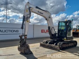 2013 Bobcat E85 6 Ton+ Excavators For Auction: Leeds – 23rd, 24th, 25th, 26th October @ 08:00am