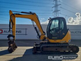 2012 JCB 8085 ZTS 6 Ton+ Excavators For Auction: Leeds – 23rd, 24th, 25th, 26th October @ 08:00am full