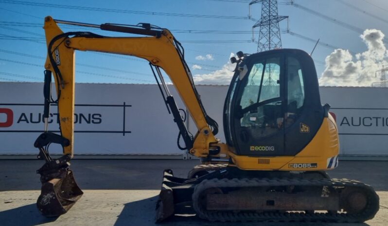 2012 JCB 8085 ZTS 6 Ton+ Excavators For Auction: Leeds – 23rd, 24th, 25th, 26th October @ 08:00am full