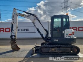 2016 Bobcat E55EM Mini Excavators For Auction: Leeds – 23rd, 24th, 25th, 26th October @ 08:00am full