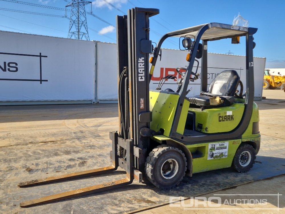 2008 Clark CMP20SL Forklifts For Auction: Leeds – 23rd, 24th, 25th, 26th October @ 08:00am