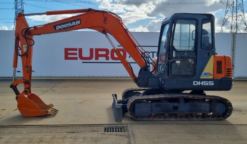 Doosan DH55-V Mini Excavators For Auction: Leeds – 23rd, 24th, 25th, 26th October @ 08:00am full