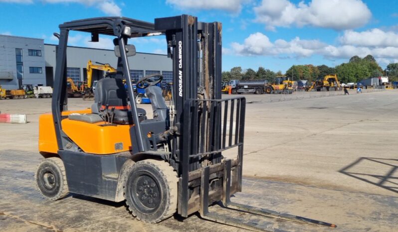 Doosan D25S-3 Forklifts For Auction: Leeds – 23rd, 24th, 25th, 26th October @ 08:00am full