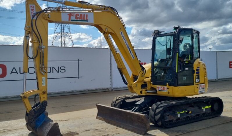 2022 Komatsu PC80MR-5E0 6 Ton+ Excavators For Auction: Leeds – 23rd, 24th, 25th, 26th October @ 08:00am