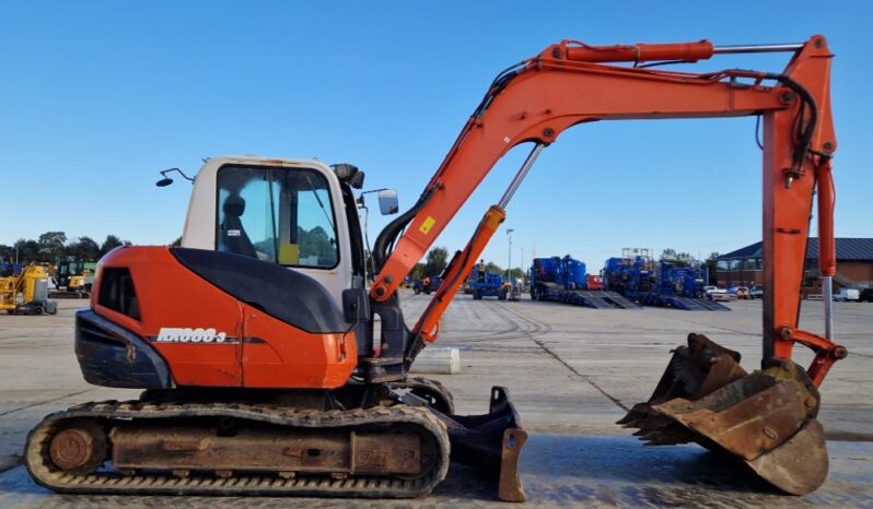 Kubota KX080-3 6 Ton+ Excavators For Auction: Leeds – 23rd, 24th, 25th, 26th October @ 08:00am full