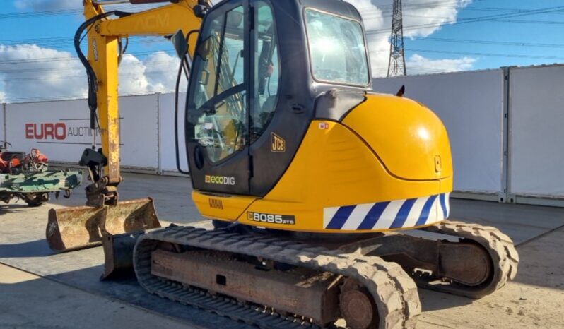 2012 JCB 8085 ZTS 6 Ton+ Excavators For Auction: Leeds – 23rd, 24th, 25th, 26th October @ 08:00am full