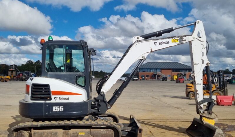 2015 Bobcat E55EM Mini Excavators For Auction: Leeds – 23rd, 24th, 25th, 26th October @ 08:00am full