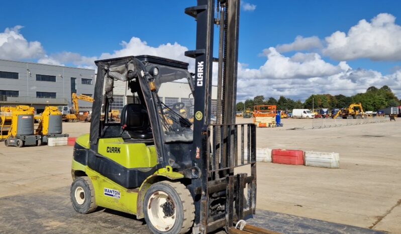 2015 Clark C30D Forklifts For Auction: Leeds – 23rd, 24th, 25th, 26th October @ 08:00am full