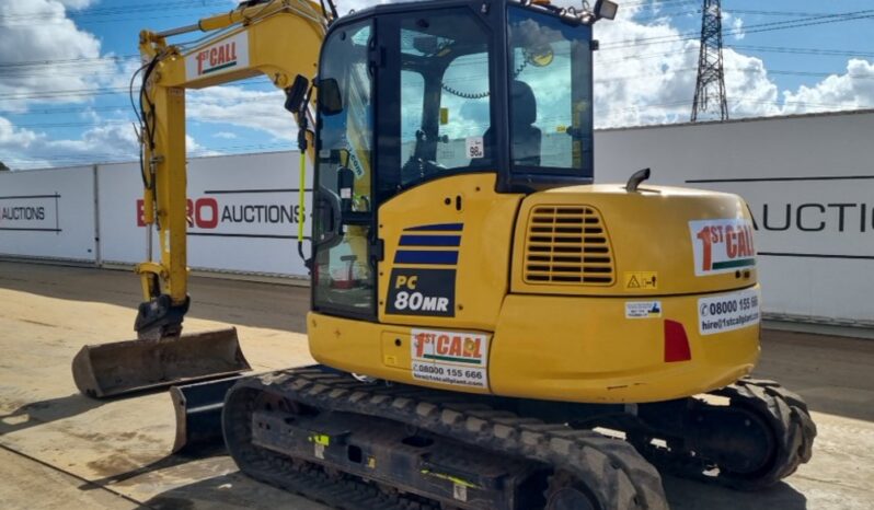 2023 Komatsu PC80MR-5E0 6 Ton+ Excavators For Auction: Leeds – 23rd, 24th, 25th, 26th October @ 08:00am full