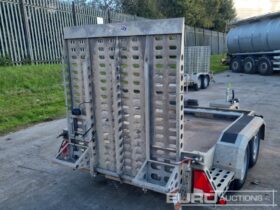 2022 ATE 2.7 Ton Twin Axle Plant Trailer, Ramp Plant Trailers For Auction: Leeds – 23rd, 24th, 25th, 26th October @ 08:00am full