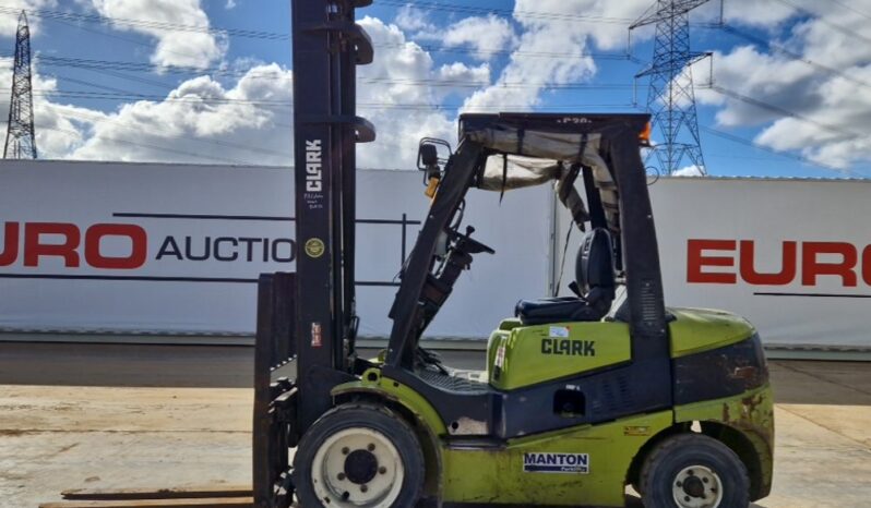 2015 Clark C30D Forklifts For Auction: Leeds – 23rd, 24th, 25th, 26th October @ 08:00am full