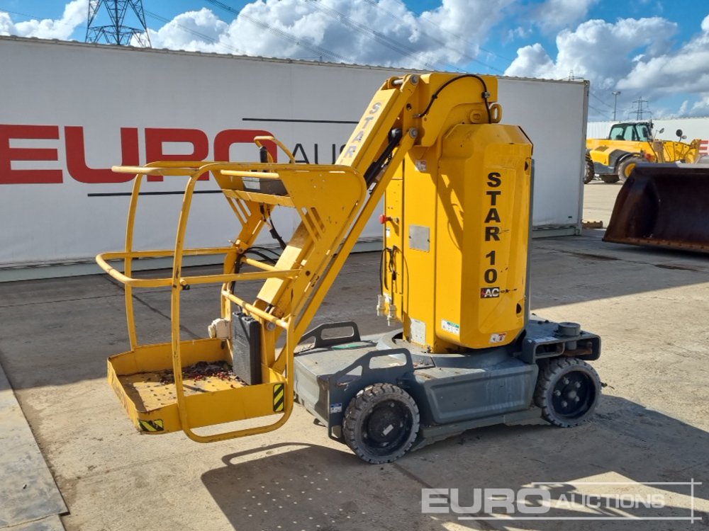 2020 Haulotte Star 10 Manlifts For Auction: Leeds – 23rd, 24th, 25th, 26th October @ 08:00am