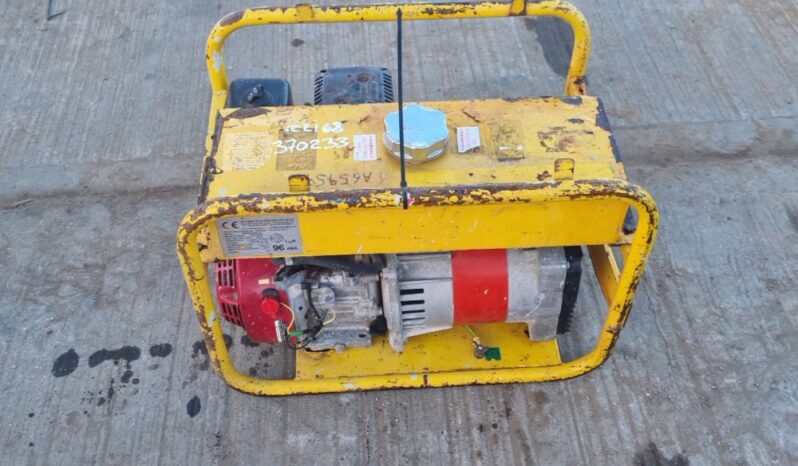 Harrington 3kVA Petrol Generator, Honda Engine Generators For Auction: Leeds – 23rd, 24th, 25th, 26th October @ 08:00am full