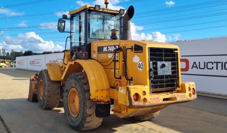 Hyundai HL740-7 Wheeled Loaders For Auction: Leeds – 23rd, 24th, 25th, 26th October @ 08:00am full