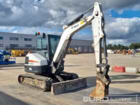 2015 Bobcat E55EM Mini Excavators For Auction: Leeds – 23rd, 24th, 25th, 26th October @ 08:00am full