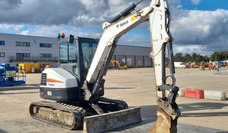 2015 Bobcat E55EM Mini Excavators For Auction: Leeds – 23rd, 24th, 25th, 26th October @ 08:00am full