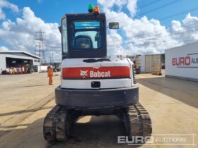 2015 Bobcat E55EM Mini Excavators For Auction: Leeds – 23rd, 24th, 25th, 26th October @ 08:00am full