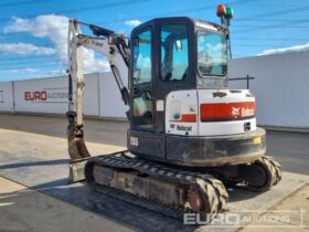 2015 Bobcat E55EM Mini Excavators For Auction: Leeds – 23rd, 24th, 25th, 26th October @ 08:00am full