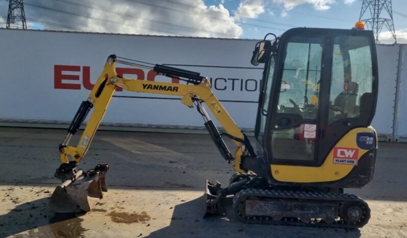 2020 Yanmar SV18 Mini Excavators For Auction: Leeds – 23rd, 24th, 25th, 26th October @ 08:00am full