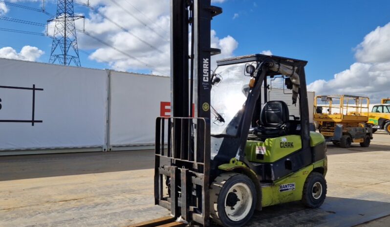 2015 Clark C30D Forklifts For Auction: Leeds – 23rd, 24th, 25th, 26th October @ 08:00am