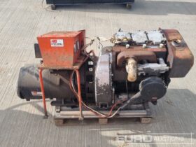 Haverhill Generator, 3 Cylinder Engne Generators For Auction: Leeds – 23rd, 24th, 25th, 26th October @ 08:00am full