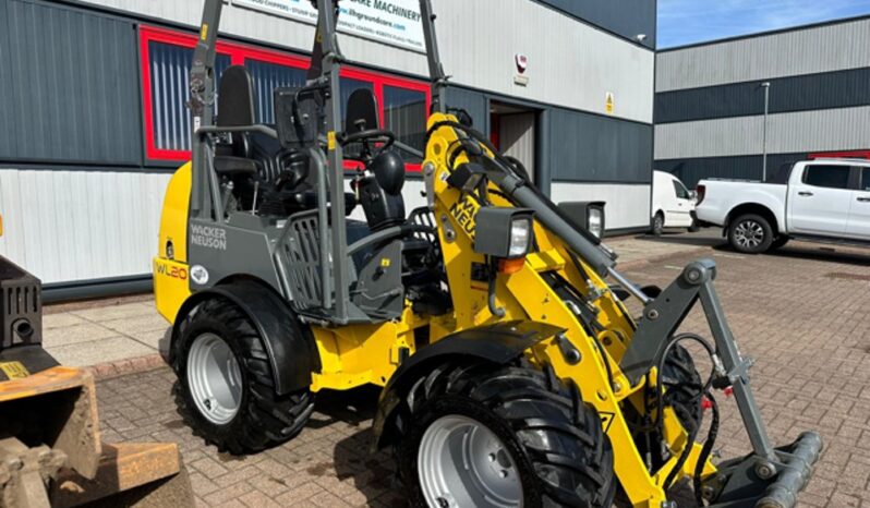 2023 Wacker Neuson WL20 Wheeled Loaders For Auction: Leeds – 23rd, 24th, 25th, 26th October @ 08:00am full