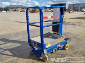 2014 Power Towers Nano Manlifts For Auction: Leeds – 23rd, 24th, 25th, 26th October @ 08:00am