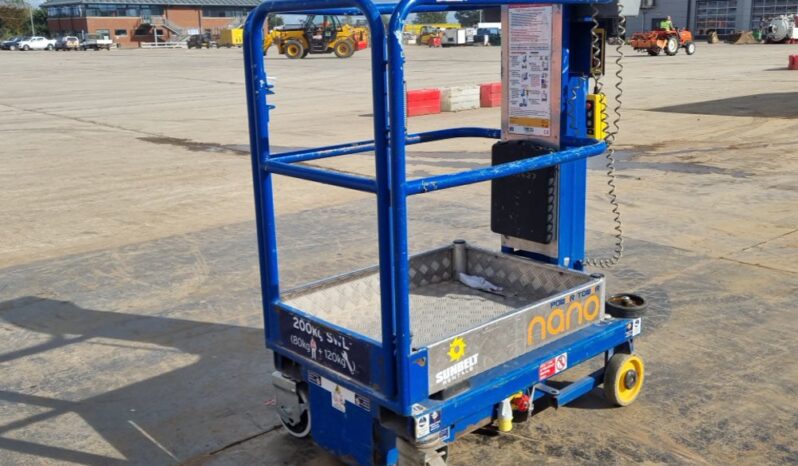 2014 Power Towers Nano Manlifts For Auction: Leeds – 23rd, 24th, 25th, 26th October @ 08:00am