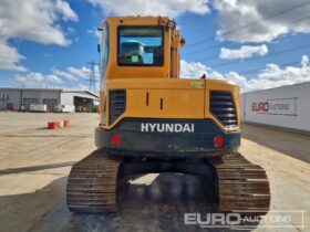 2012 Hyundai Robex R80CR-9 6 Ton+ Excavators For Auction: Leeds – 23rd, 24th, 25th, 26th October @ 08:00am full