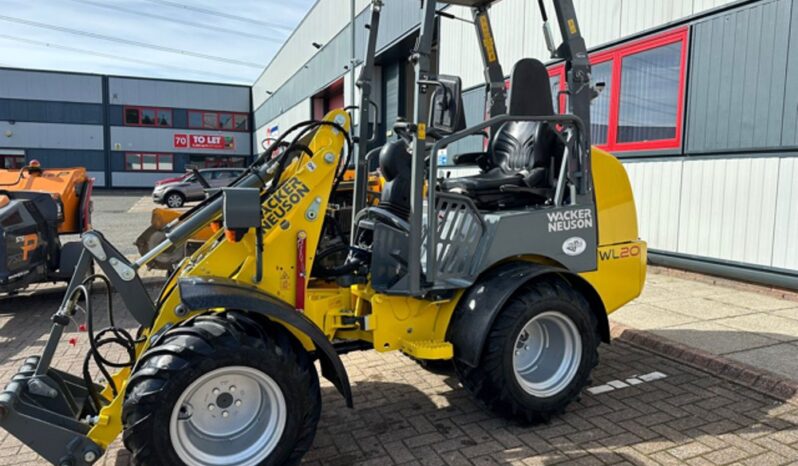 2023 Wacker Neuson WL20 Wheeled Loaders For Auction: Leeds – 23rd, 24th, 25th, 26th October @ 08:00am full