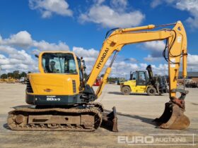 2012 Hyundai Robex R80CR-9 6 Ton+ Excavators For Auction: Leeds – 23rd, 24th, 25th, 26th October @ 08:00am full