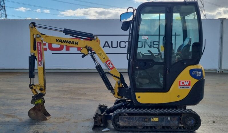 2020 Yanmar SV18 Mini Excavators For Auction: Leeds – 23rd, 24th, 25th, 26th October @ 08:00am full