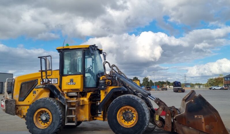 2019 JCB 437WHT Wheeled Loaders For Auction: Leeds – 23rd, 24th, 25th, 26th October @ 08:00am full