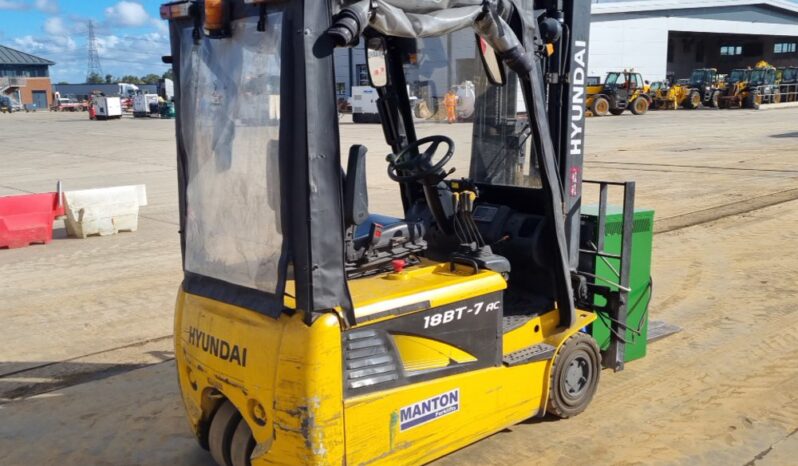 2011 Hyundai 18BT-7 Forklifts For Auction: Leeds – 23rd, 24th, 25th, 26th October @ 08:00am full