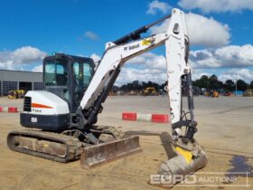 2015 Bobcat E55EM Mini Excavators For Auction: Leeds – 23rd, 24th, 25th, 26th October @ 08:00am full