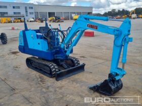 Kubota KH-012 Mini Excavators For Auction: Leeds – 23rd, 24th, 25th, 26th October @ 08:00am full