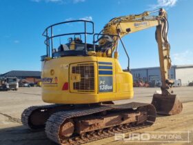 2019 Komatsu PC138US-11 10 Ton+ Excavators For Auction: Leeds – 23rd, 24th, 25th, 26th October @ 08:00am full