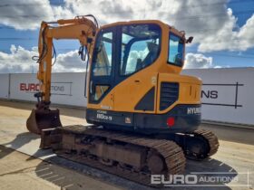 2012 Hyundai Robex R80CR-9 6 Ton+ Excavators For Auction: Leeds – 23rd, 24th, 25th, 26th October @ 08:00am full