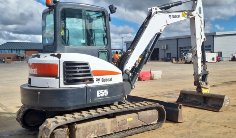 2015 Bobcat E55EM Mini Excavators For Auction: Leeds – 23rd, 24th, 25th, 26th October @ 08:00am full