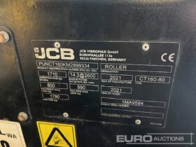 2021 JCB CT160-80 Rollers For Auction: Leeds – 23rd, 24th, 25th, 26th October @ 08:00am full