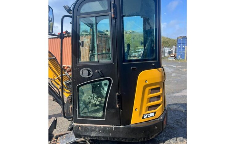 2022 Sany SY26U Mini Excavators For Auction: Leeds – 23rd, 24th, 25th, 26th October @ 08:00am full