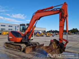 Kubota KX080-3 6 Ton+ Excavators For Auction: Leeds – 23rd, 24th, 25th, 26th October @ 08:00am full