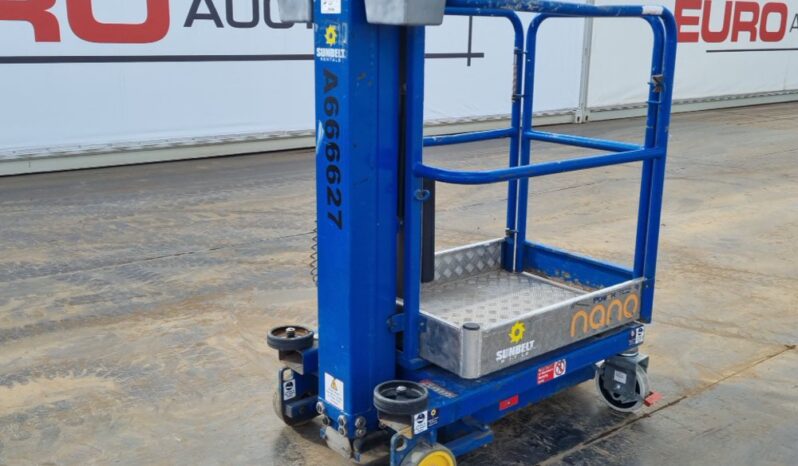 2014 Power Towers Nano Manlifts For Auction: Leeds – 23rd, 24th, 25th, 26th October @ 08:00am full